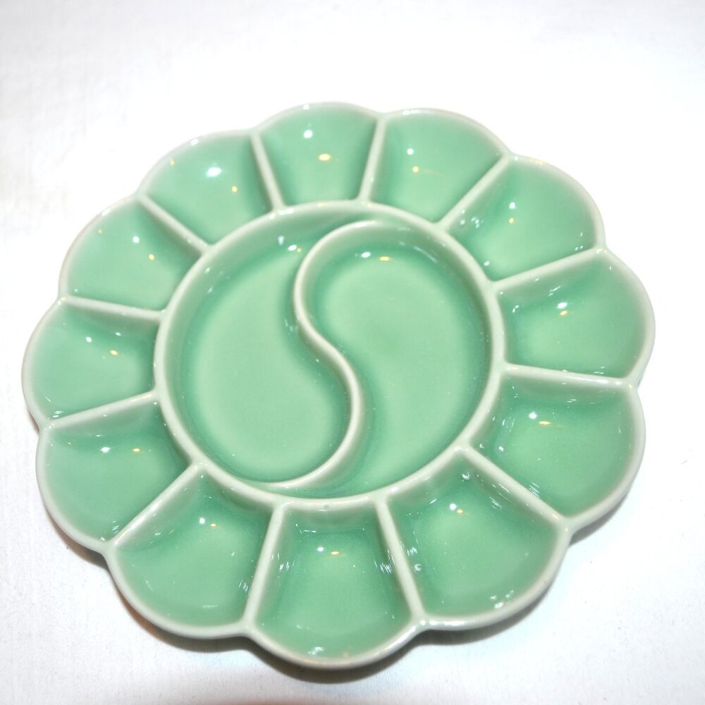 Paint Palette Minty Green Whimsey Style